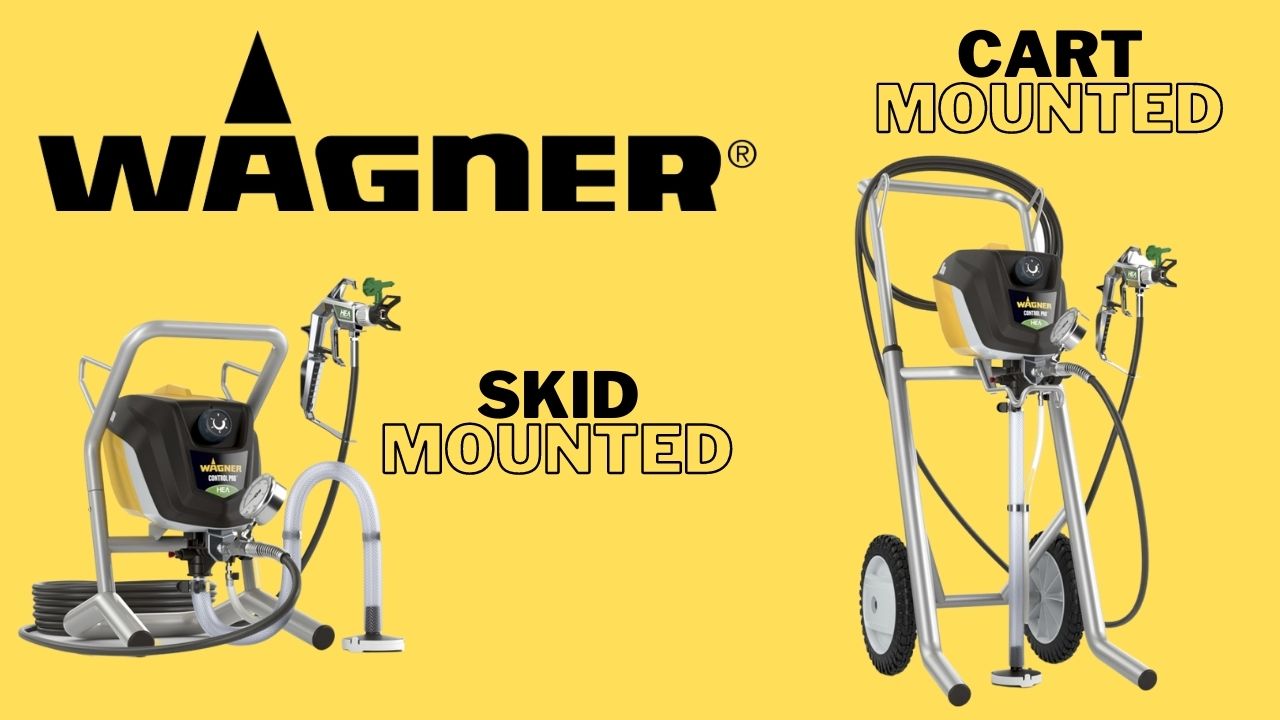Wagner HEA Control Pro 350M Airless Spray Package - Cart Mounted